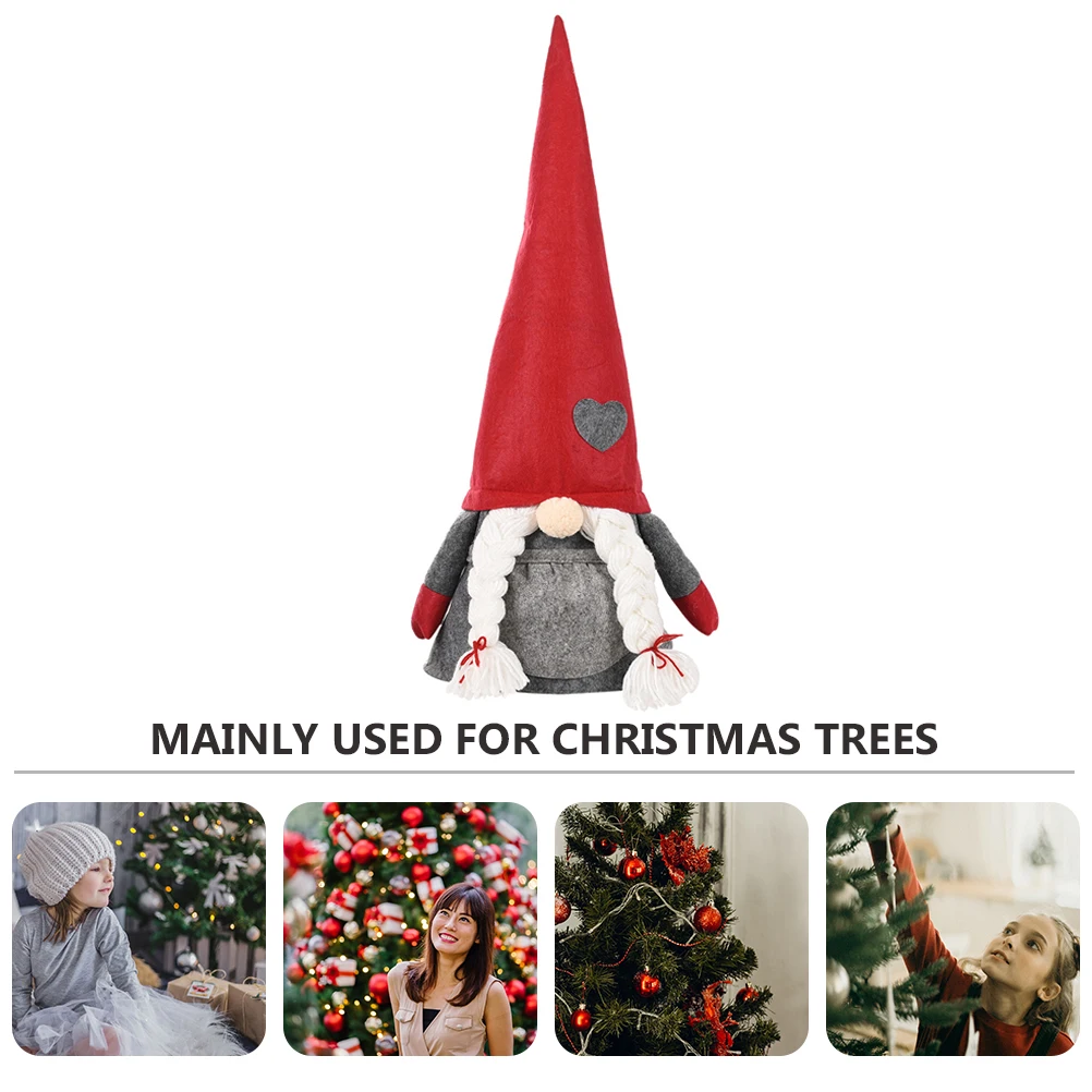 

Lattice Treetop Star Ornaments Elder Decoration Iron Wire Gnome Christmas Topper