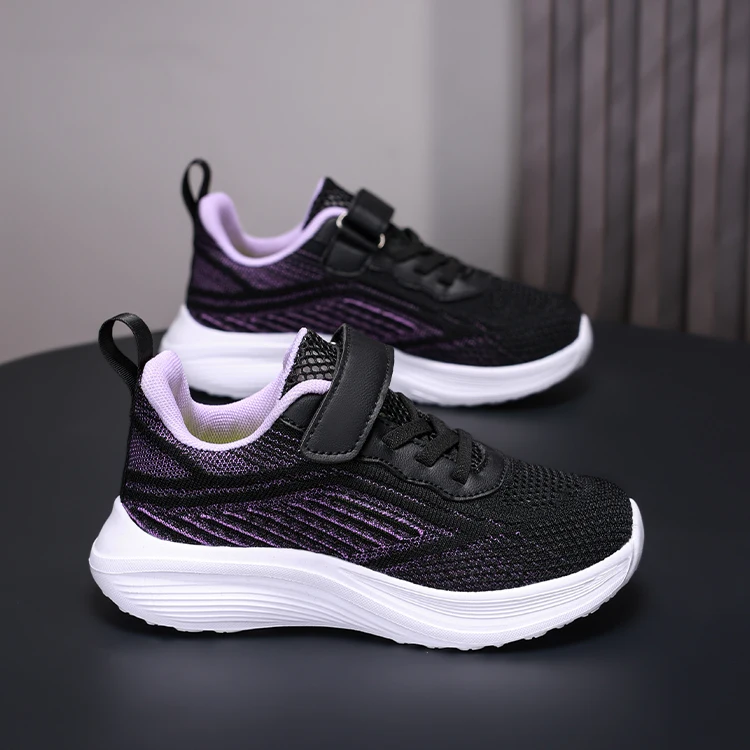 Girls Sports Shoes Fashion Kids Running Shoes Breathable Mesh Sneakers Outdoor Casual Children Boys Sport Walking Footwear