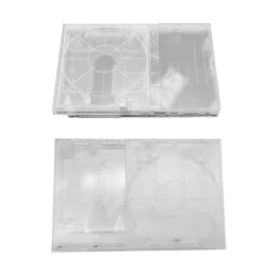 For PS2 Slim Shell Transparent Flip Top Case For PS2 Slim 70000 90000 Series Console shell repair replacement