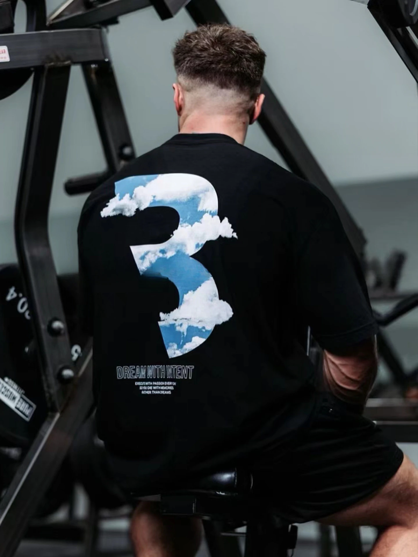 CBUM Chris American Loose Fitness Training Gym Casual T-Shirt Men's and Women's Luxury Brand Top