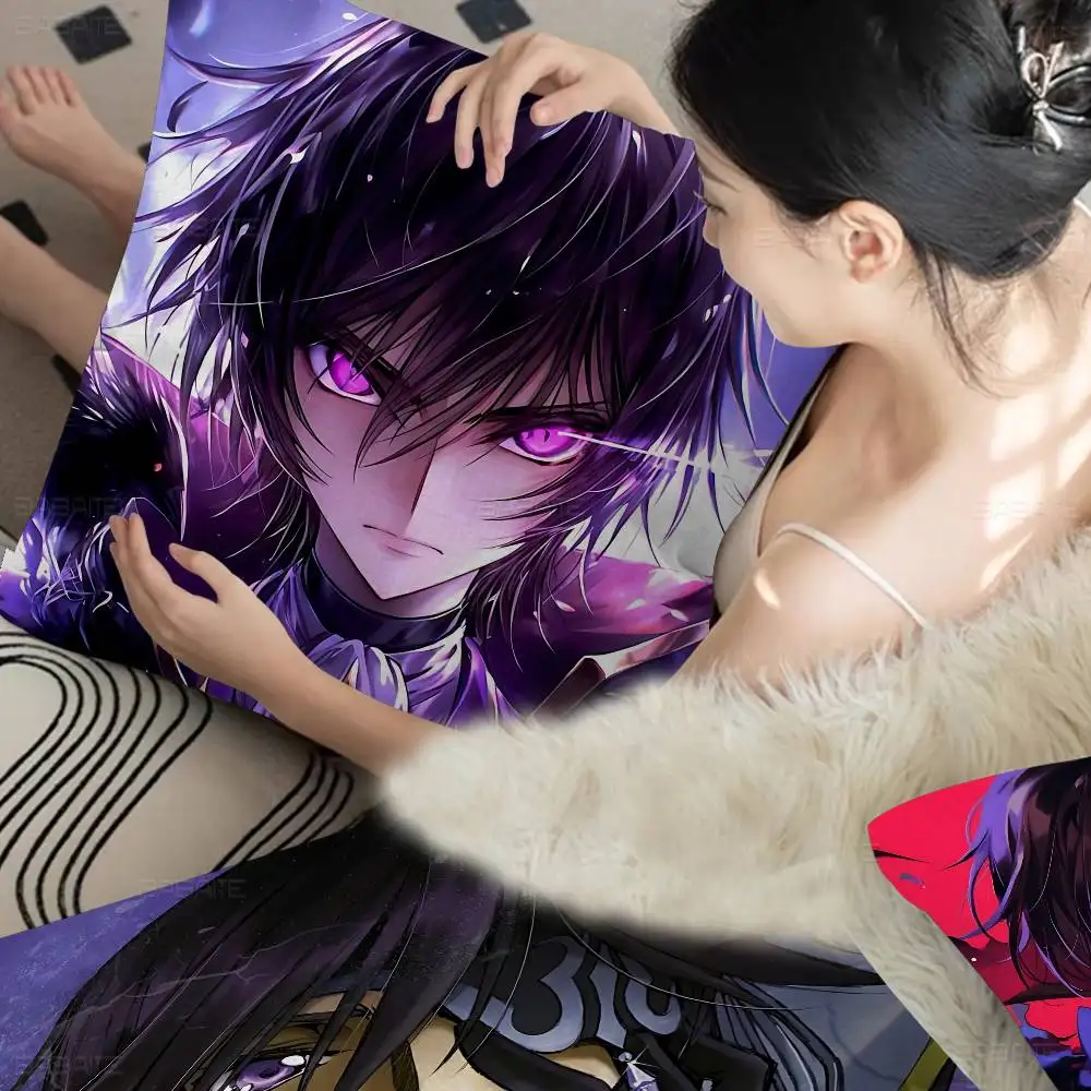 

Famous Classic C-Code Anime G-Geass Decorative Room Aesthetics Pillow Case Home Decor Bedroom Sofa Bed Couch Pillow Cover 45x45