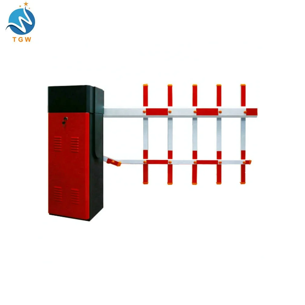 بوابة حاجز الأمان معدات ركن السيارة المفصلية لغسيل السيارات #5