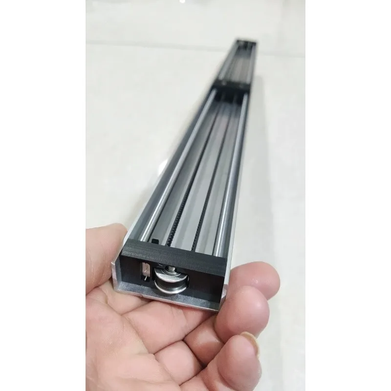 520 DC geared motor, linear sliding table module, with limit switches at both ends