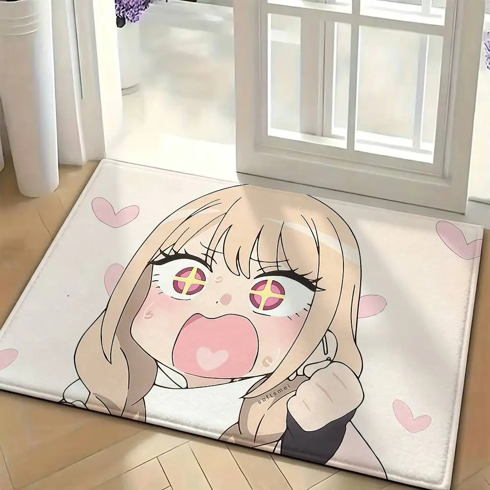 Anime M-My Dress-Up Darling Bedroom Decor Carpet  for Living Room Thick Plush Study Floor Mat Home Fluffy Soft Rug