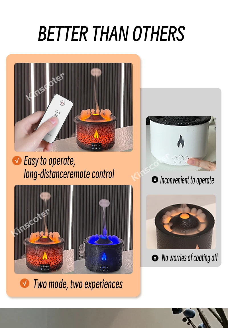Jellyfish Smoke Ring Aroma Diffuser Creative Volcanic Air Humidifier Aromatherapy for Home Office Bedroom/Essential Oil Set
