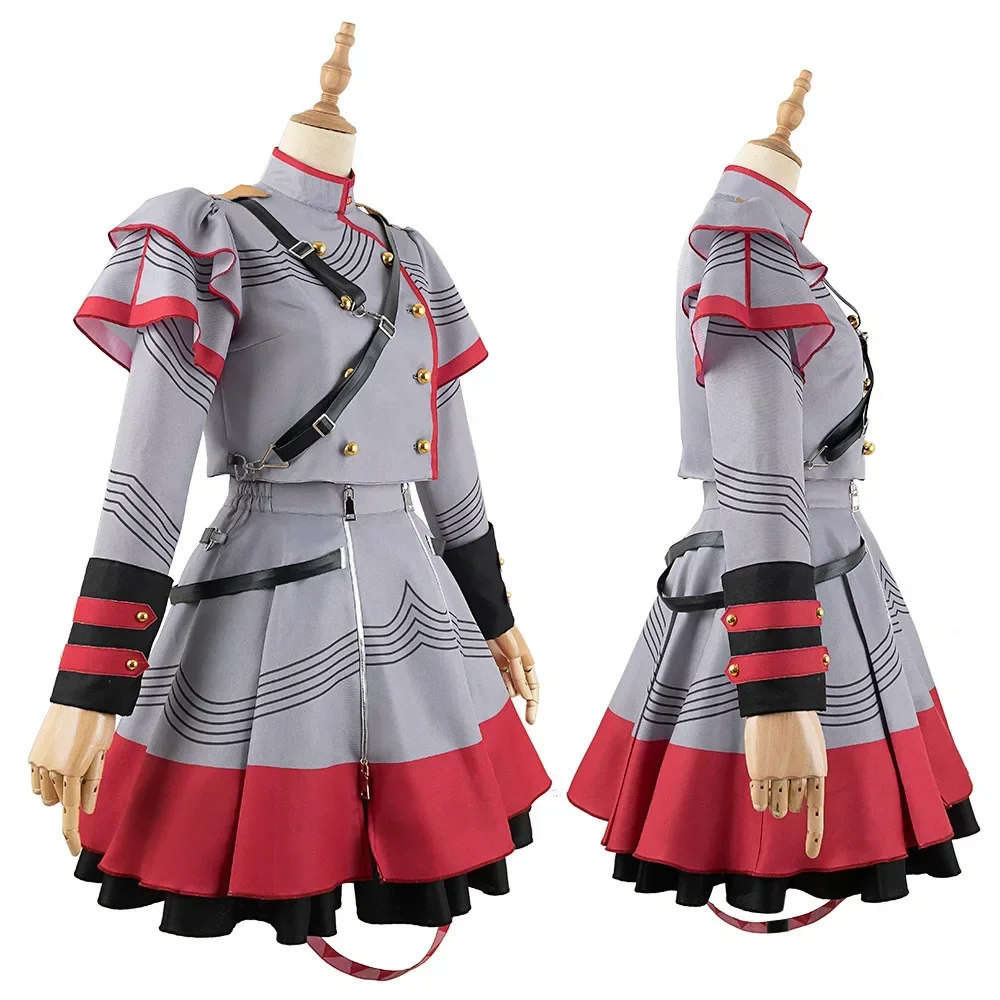 Vtuber Kasane Teto Costume Cosplay abbigliamento Anime progetto cantante virtuale Sekai Colorful Stage Women Uniform Halloween Carnival