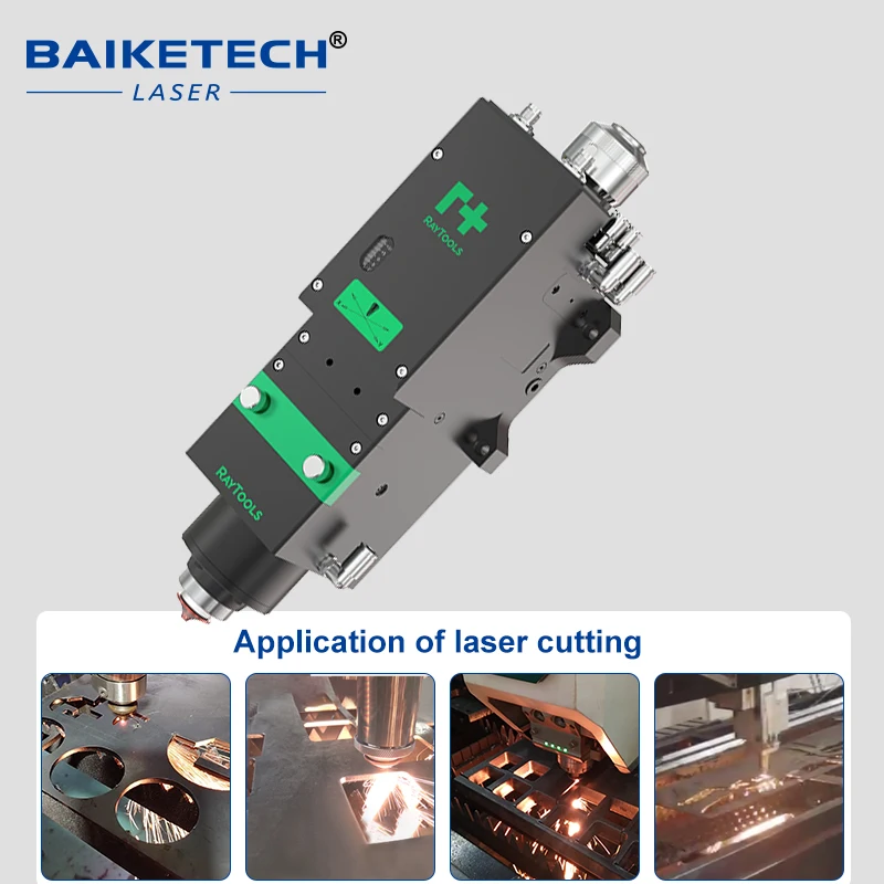 Raytools BM06K Testa di taglio laser con messa a fuoco automatica ad alte prestazioni con livello di potenza 6KW QBH QD G5 Interfacce in fibra multiple