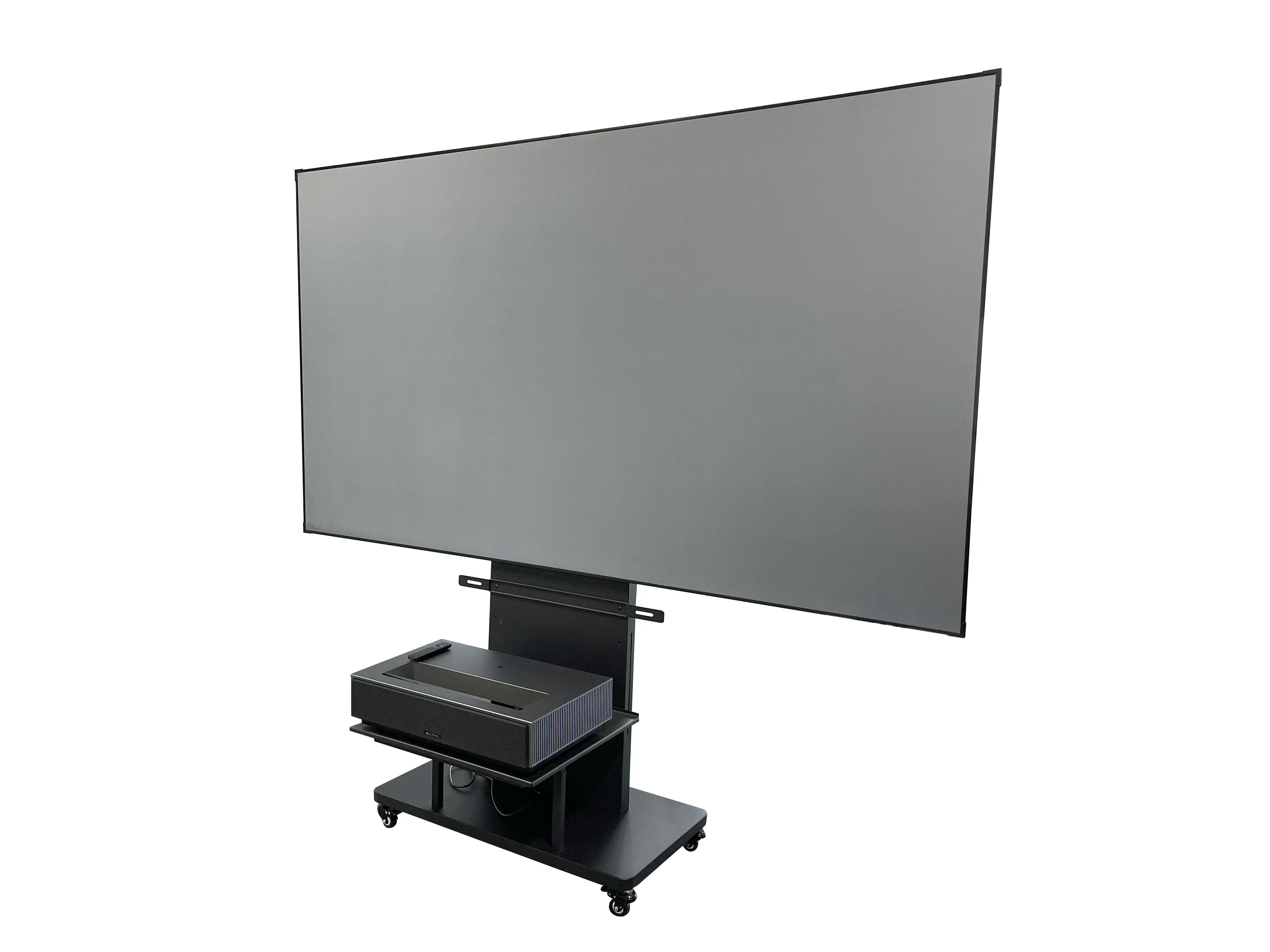Cheap And Fine Hot Sales Removable Height Stand Mobile TV Cart Bracket Mobile TV Stands Height Adjustable Available For Screens