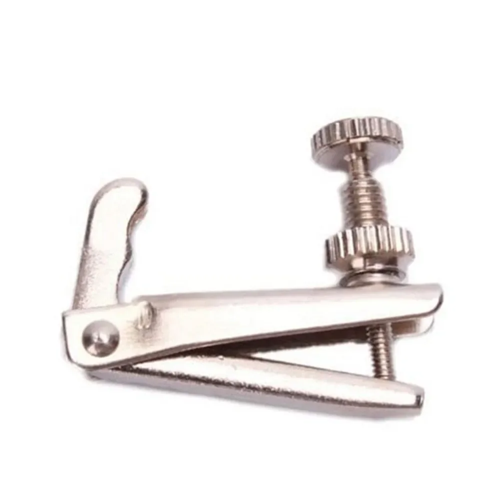 4 Pack Violin Fine Tuners for 4/4 Full Size and 3/4 Violins Featuring Machined Metal Components and Precise Screw Travel Control
