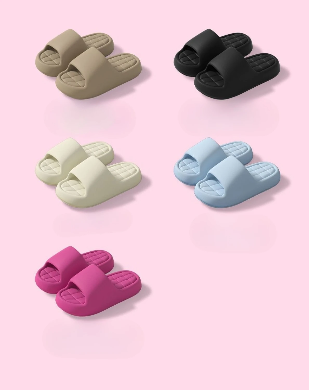 Unisex Badezimmer Hausschuhe Wolke Kissen Rutschen Sommer Flache Sandalen Dicke Plattform Schuhe Mann Innen Rutschfeste Paar Flip-Flops – Detail 11