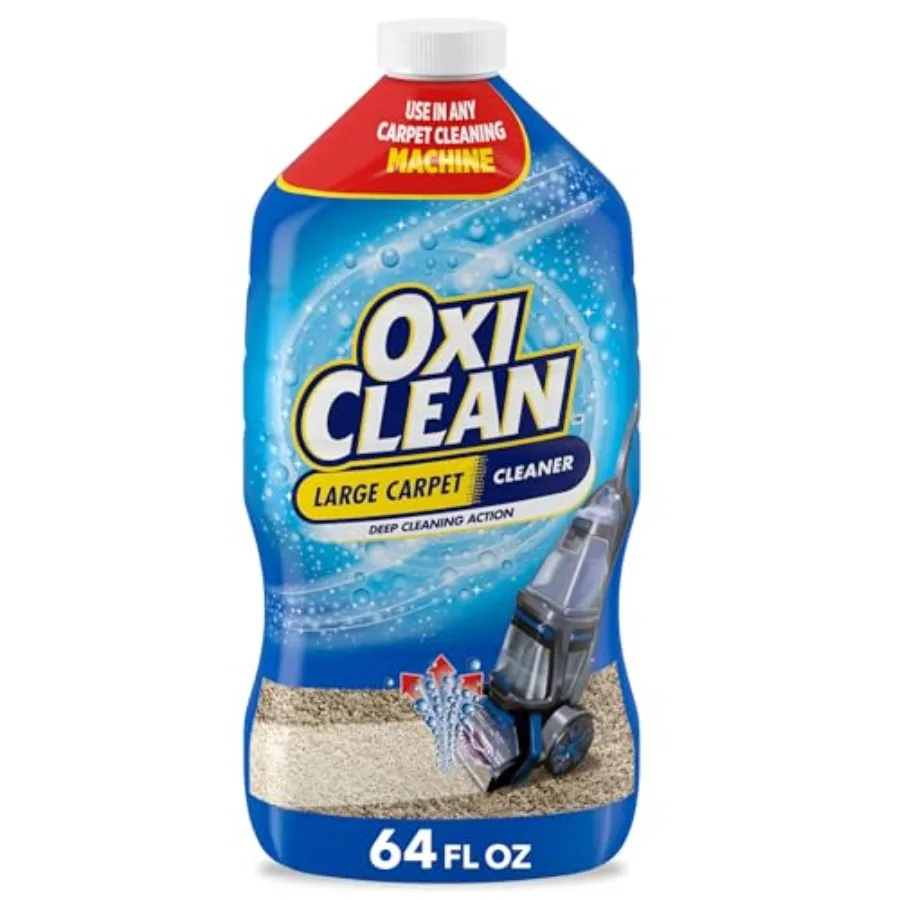 

Жидкость OxiClean для чистки ковров, 64 жидких унции, для пароочистителей