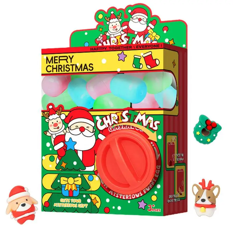 Toy Claw Machine Merry Christmas Claw Machine Creative Candy Dispenser For Kids Prize Dispenser Toys Toy Vending Machine