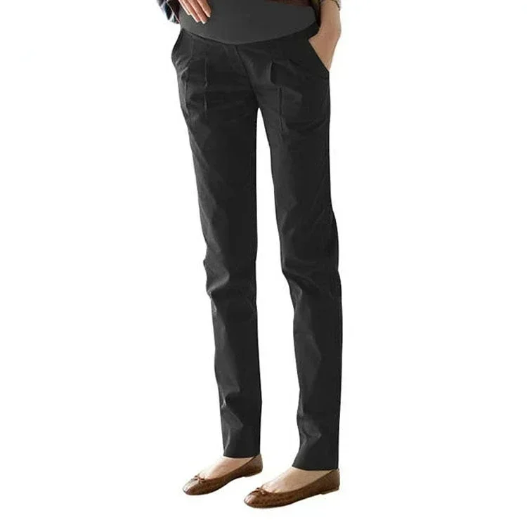 綿快適なファッション多用途マタニティ腹サポートパンツ春秋レジャーハーレムパンツ妊婦腹パンツ