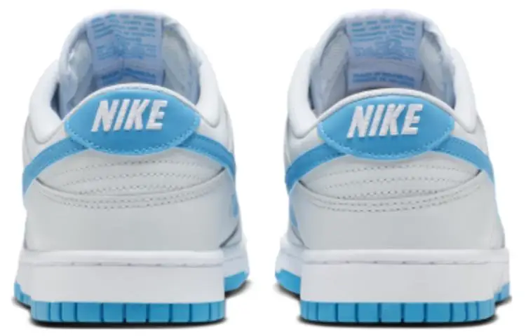 Nike Dunk Low "Pure Platinum/Blue Lightning" Sneakers shoes With Original Box