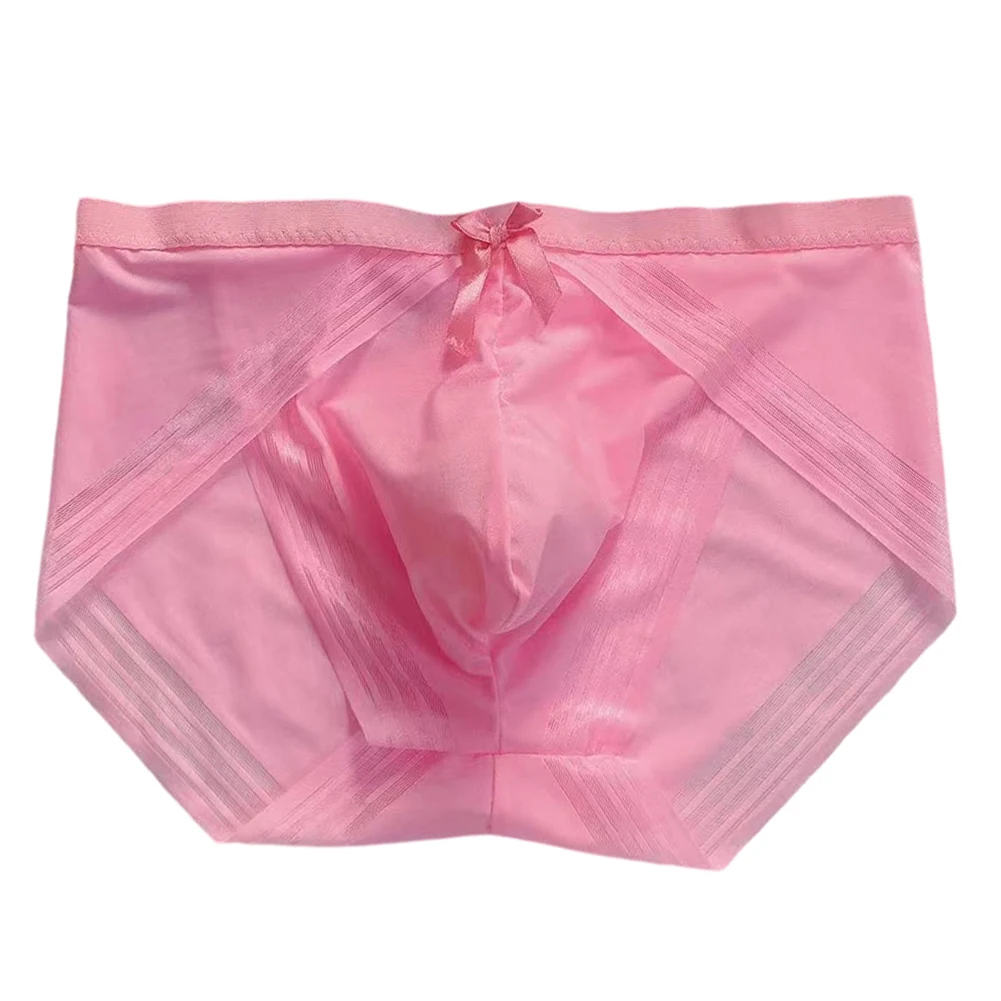 Men Transparent Briefs U-shaped Gay Pouch Panties See-Through Underpant Ultra-Thin Extreme Night Underwear Ultra-mini Hot Pants