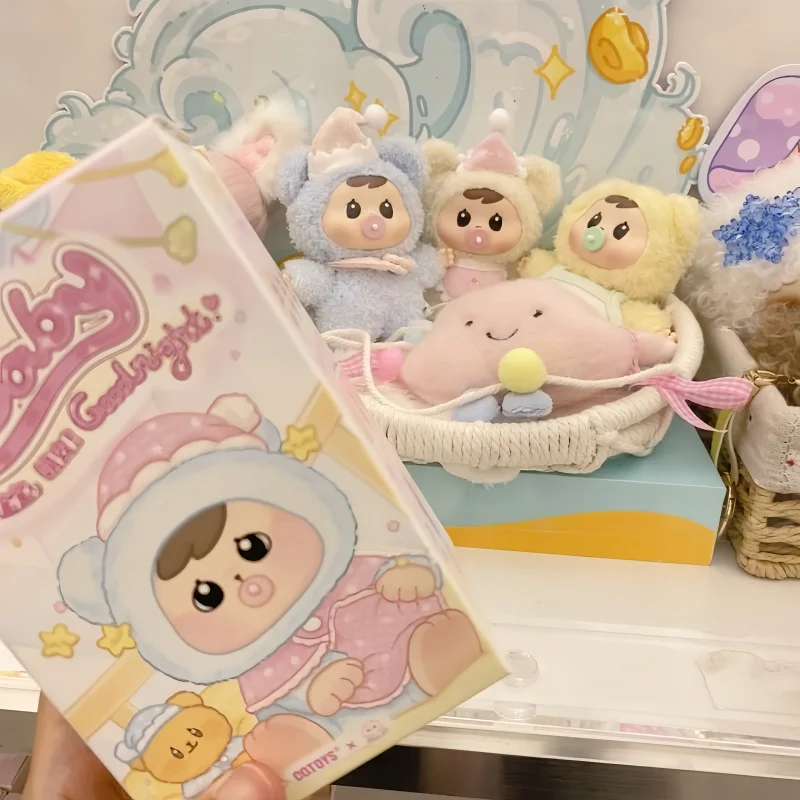 

2025 Genuine Bao-Ao 2nd Baby Goodnight Vinyl Blind Box Pendant Mystery Box Cute Baby Doll Anime Figure Trend Surprise Toys Gifts