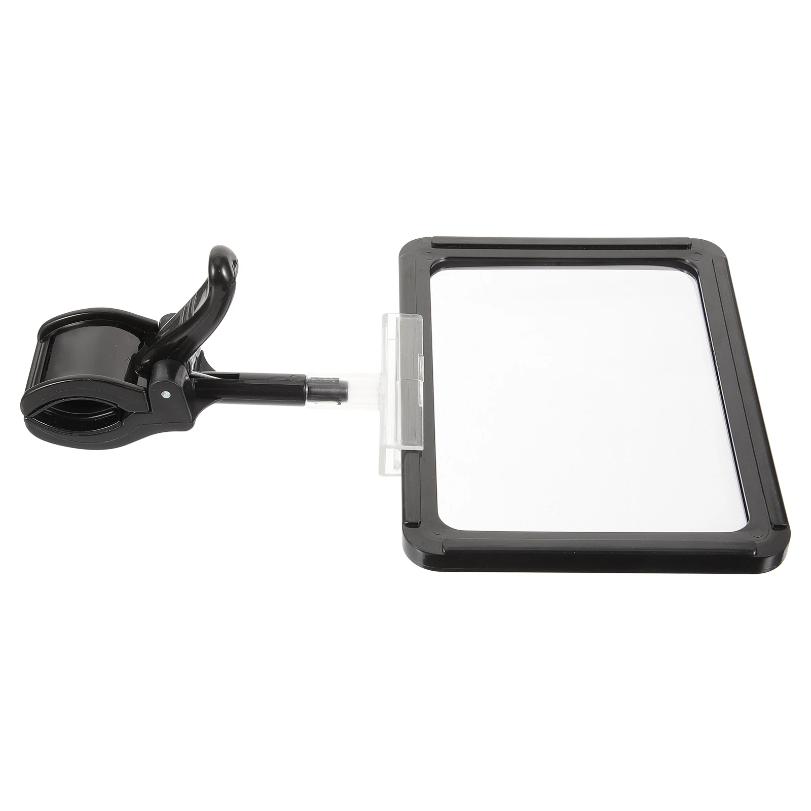 

Price Box Clip Sign Holder A6 Plastic Adjustable Clamp Folder Price Tag Holder Clip Merchandise Display
