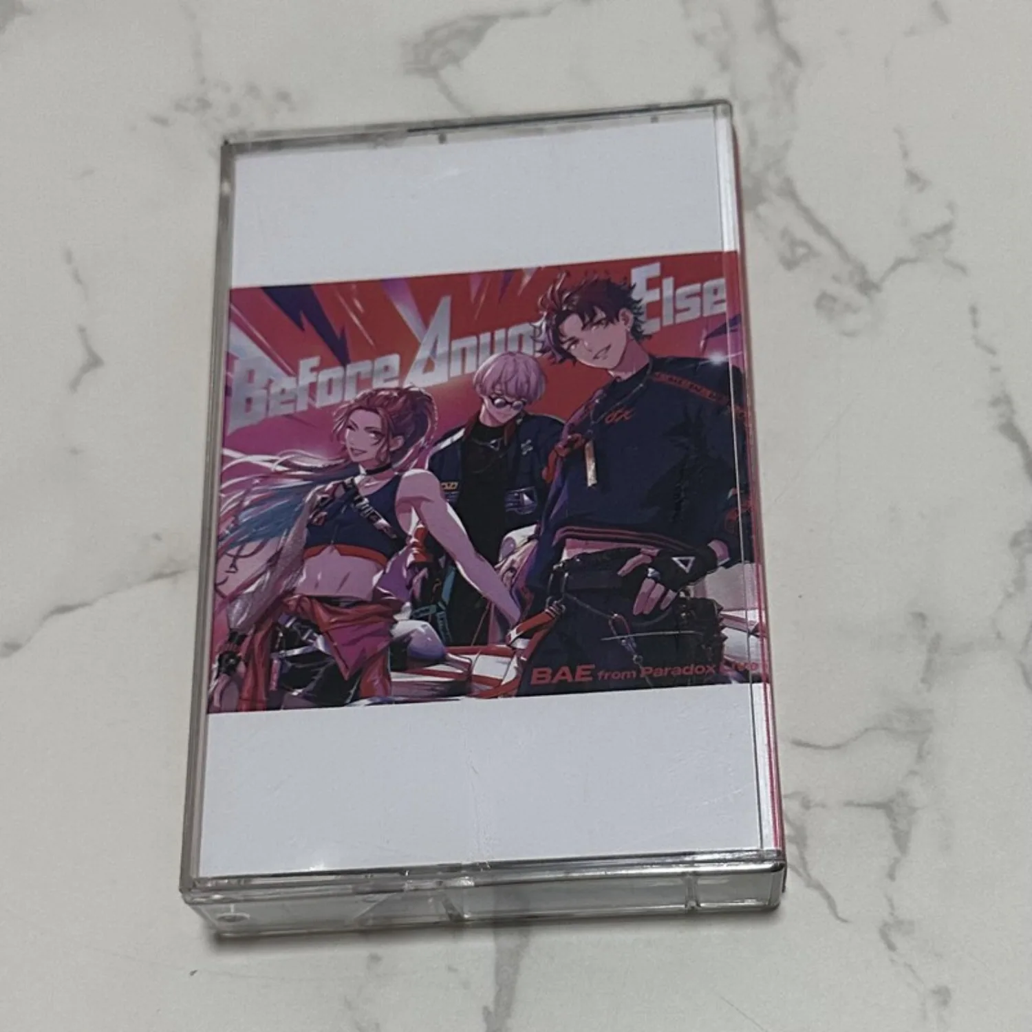 

Аудиокассета BAE From Paradox Live Before Anyone Else J-Hip Hop: Ретро-аналоговый звук, коллекционный предмет для фанатов, декор для дома