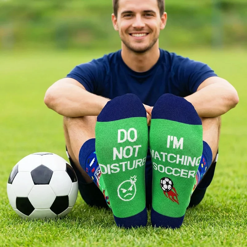 

Funny Socks for Men Women Teen Boys -Fun Novelty Funky Socks Gift Ideas New Outdoor Men Women Sports Football Socks Comfortable