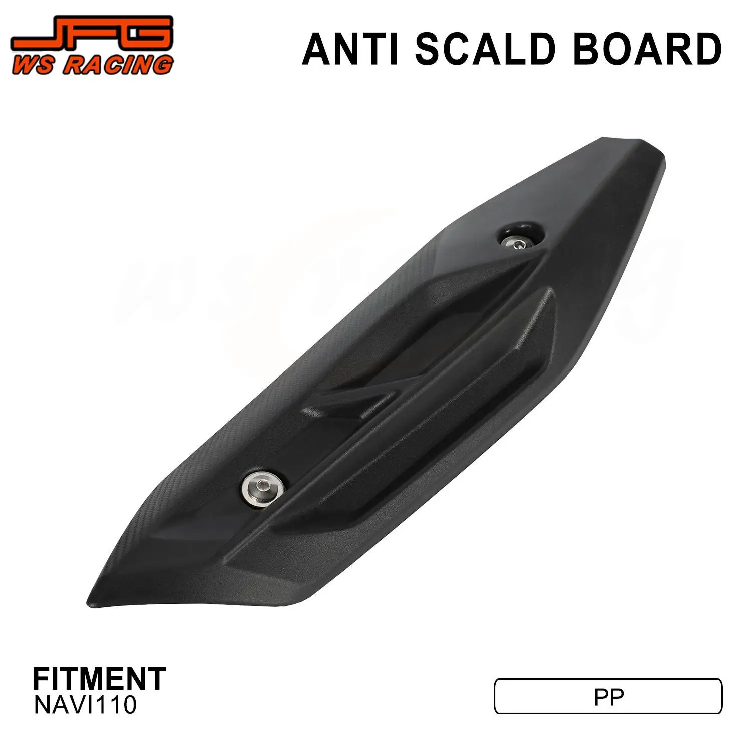 Osłona termiczna wydechu akcesoria motocyklowe plastikowy tłumik wydechowy osłona termiczna osłona dla Navi 110 Navi 110 Dirt pitbike