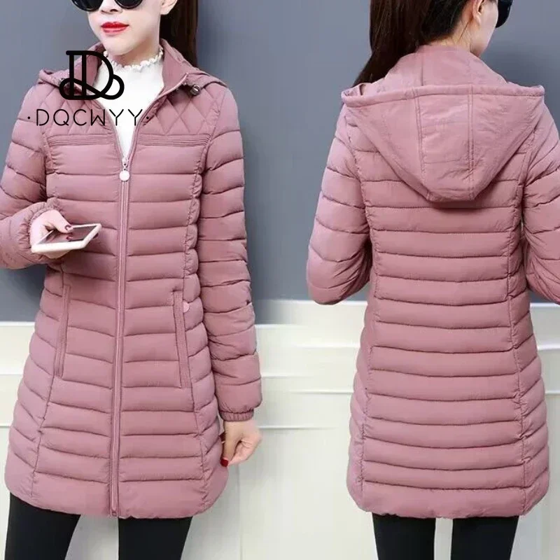 Women\'s Jacket Fashion Loose Down Cotton Women Coats Parkas Casual Warm Outerwear Hooded Winter Jacket Oversize 6XL Overcoat