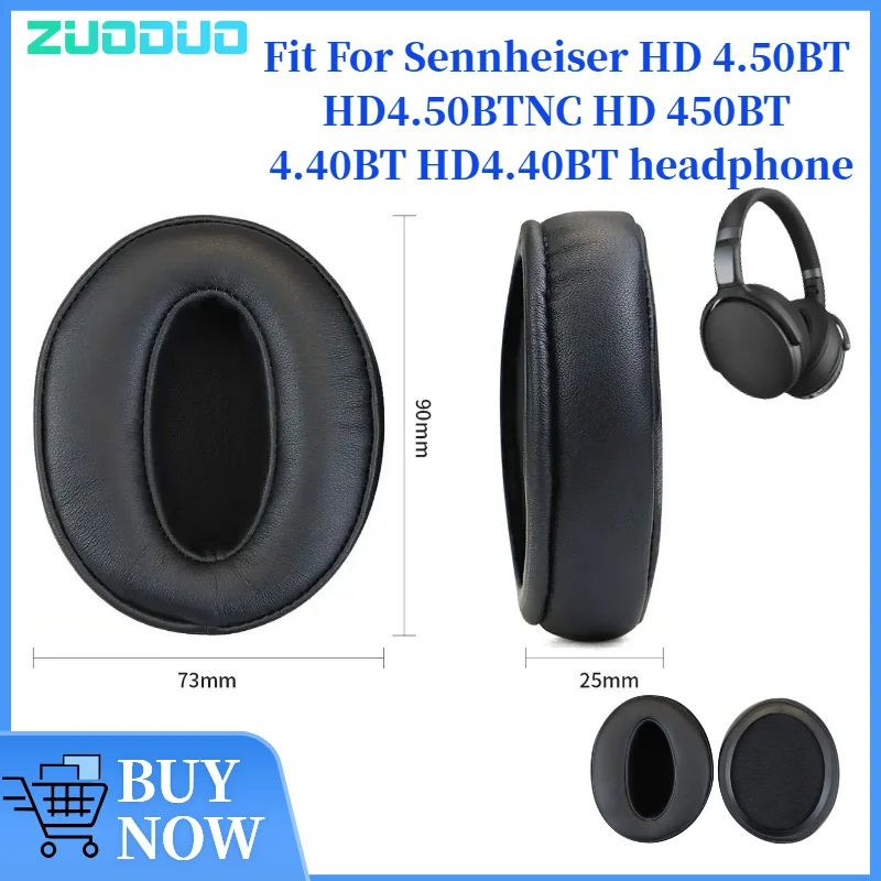 

Replacement foam Ear Pads pillow Cushion for Sennheiser HD 4.50BT HD4.50BTNC HD 450BT 4.40BT HD4.40BT Gaming Headphone