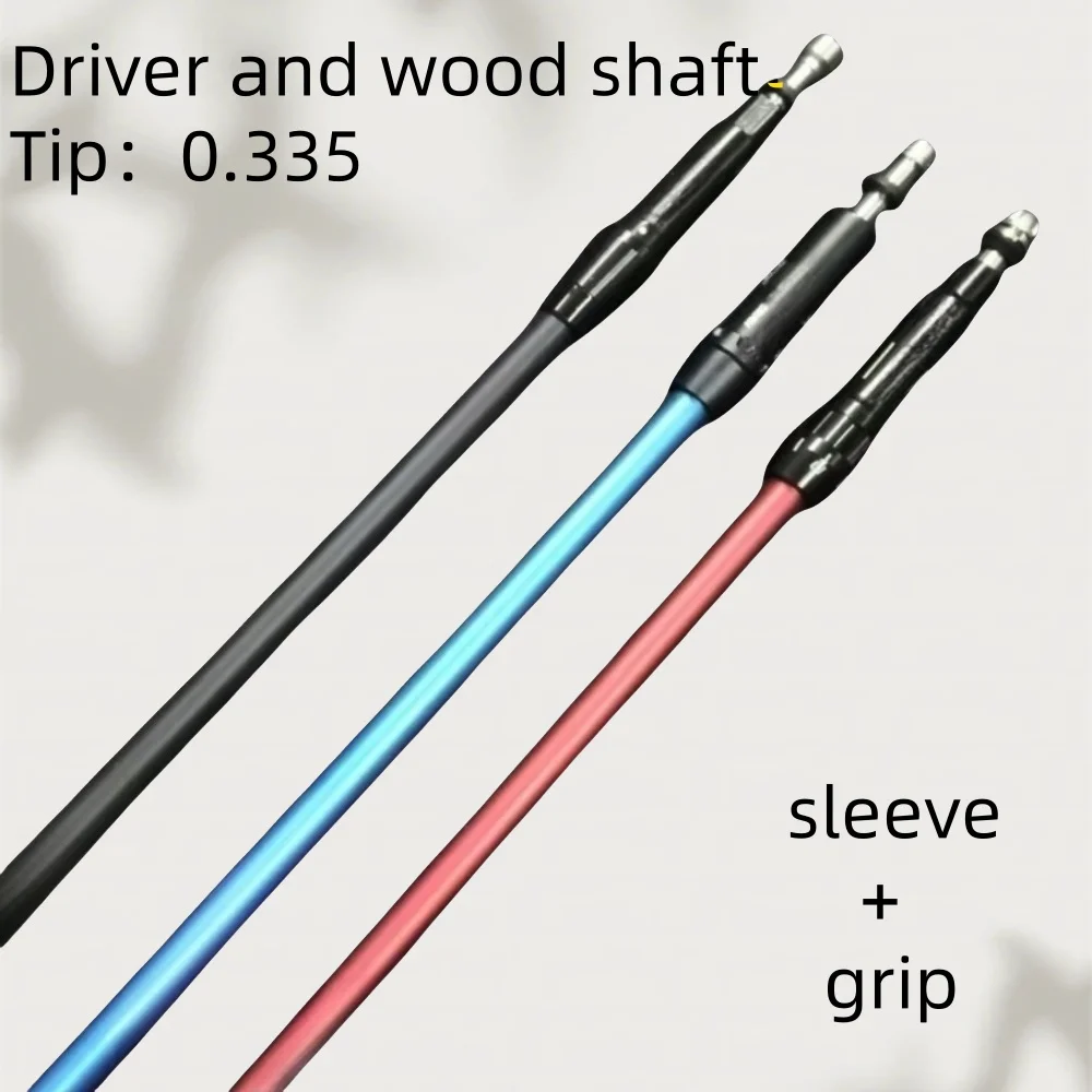 

2024 Golf driver and wooden shaft VENTS kura blue/black/red 5/6/7 R SR S X graphite shaft free assembly sleeve Golf Accessorie