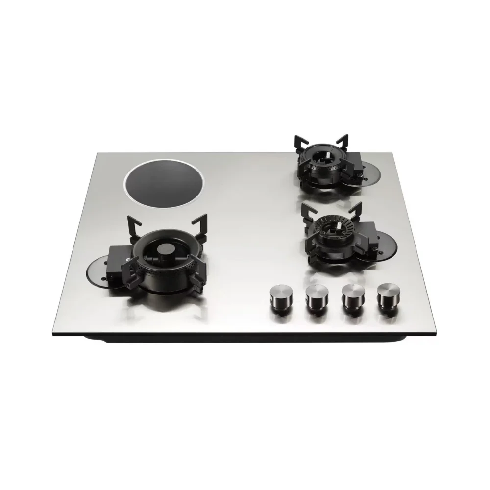 ALK Table Top Stainless Steel Gas Hob Built in China Smart Household Gas Stove for Home Kitchen