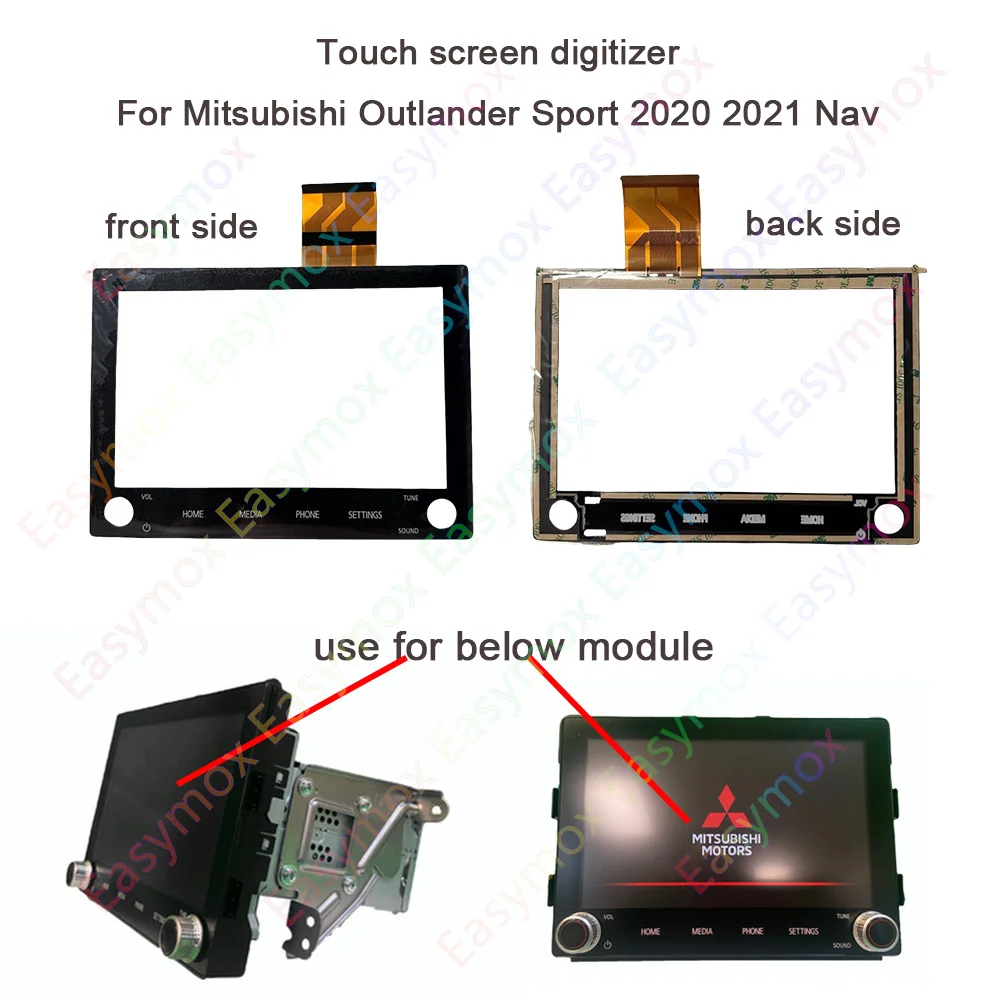 Navigation Touch Screen Digitiser For Mitsubishi Outlander Sport 2020 2021 Nav OEM AM FM Radio Module 8740A040 8740A130 8740A076