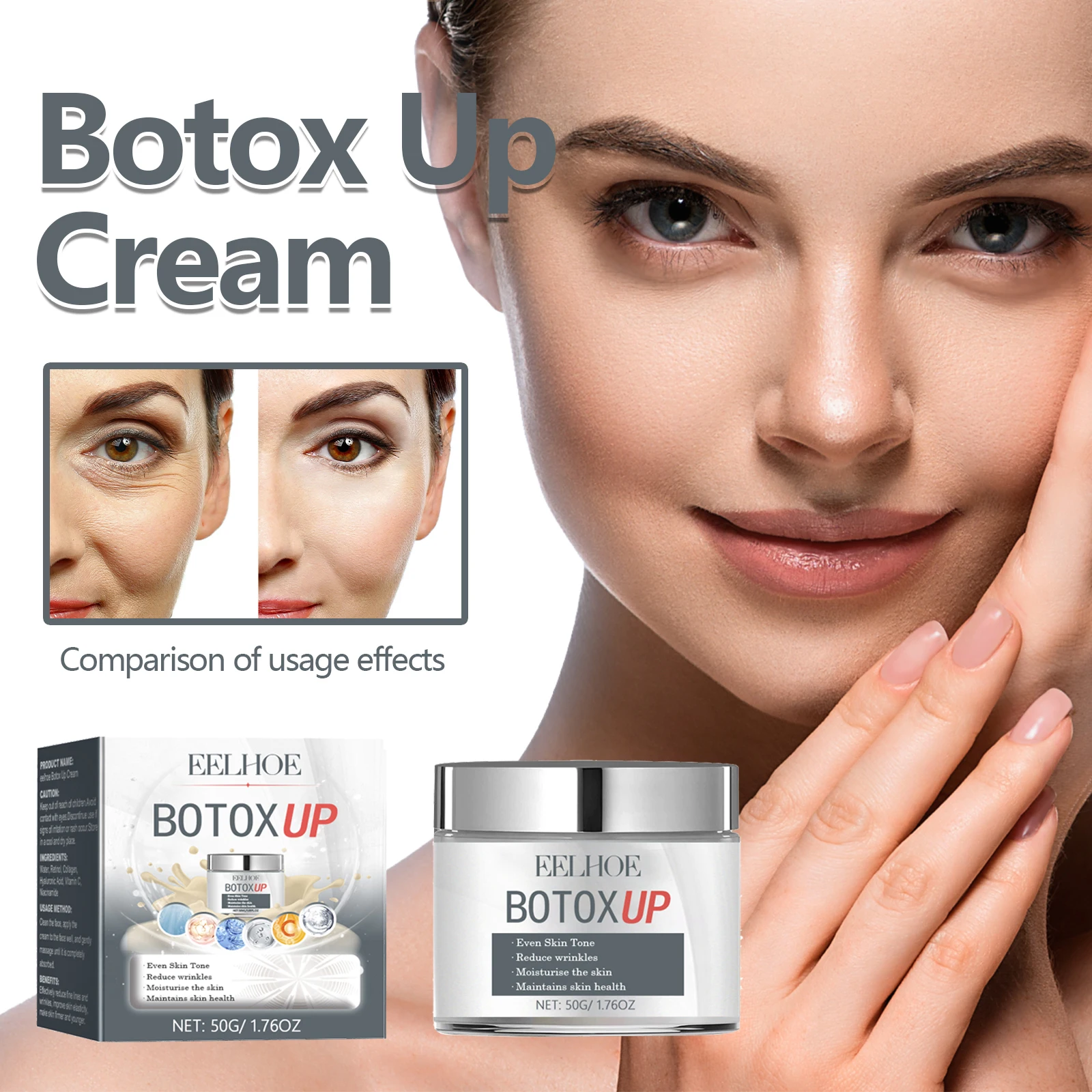 

Fine Line Smoothing Cream – Gentle hydrating, smooths & softens skin daily