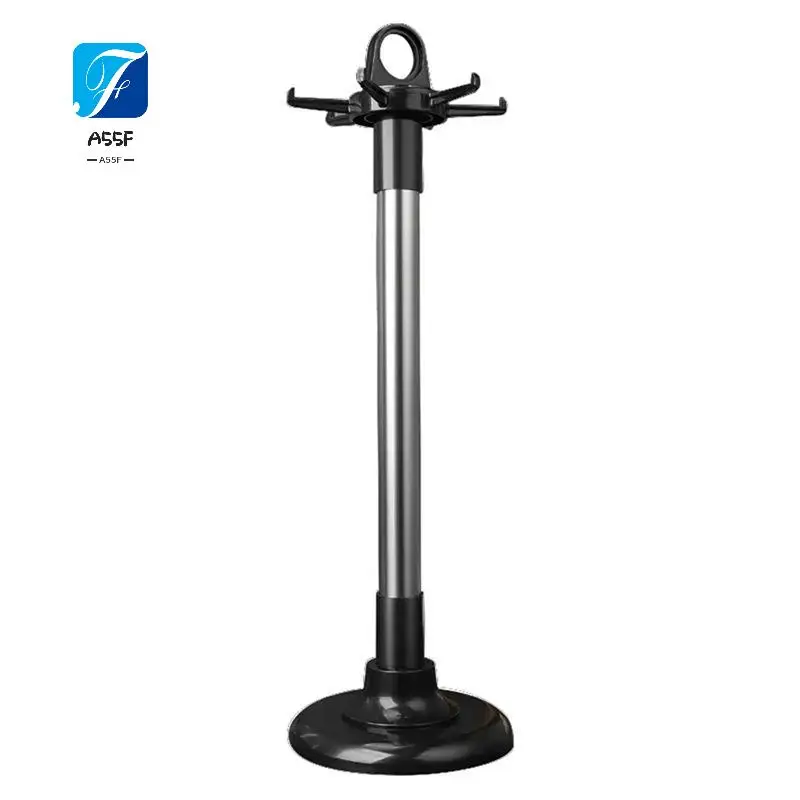 

A55F-Rotatable Kitchen Storage Rack Organizer With Hooks For Spoons, Knives, And Kitchenware - Waterproof PP Material