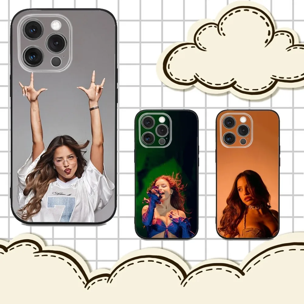 

Singer E-Emilia.mp3 Mernes Phone Case For iPhone 16e,16,15,14,13,12,11,Pro,X,XS,Max,XR,Plus,Mini Soft Black Cover