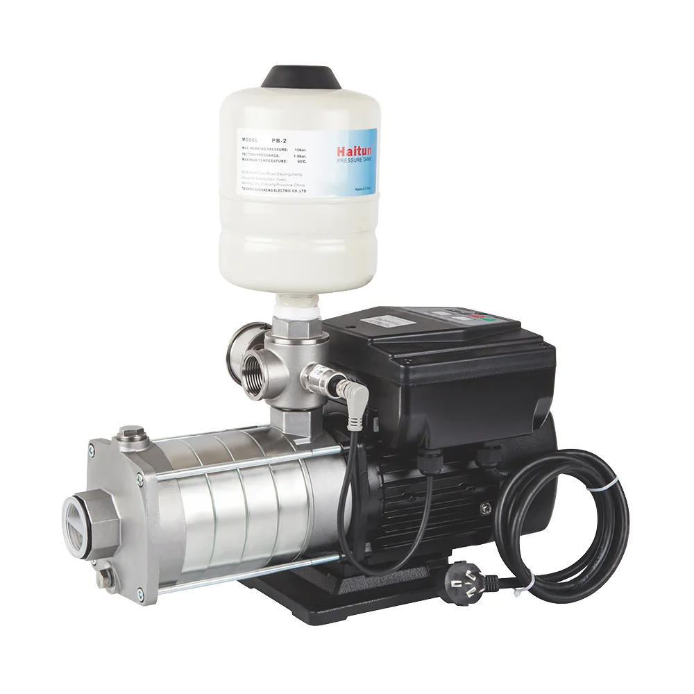 

High-Pressure Multistage Variable Frequency Pump Stainless Steel Motor Electric Water Supply System OEM Customizable Booster