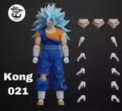 コングスタジオドラゴンボールSHFフィギュア,スーパーサイヤ人5,ssj5