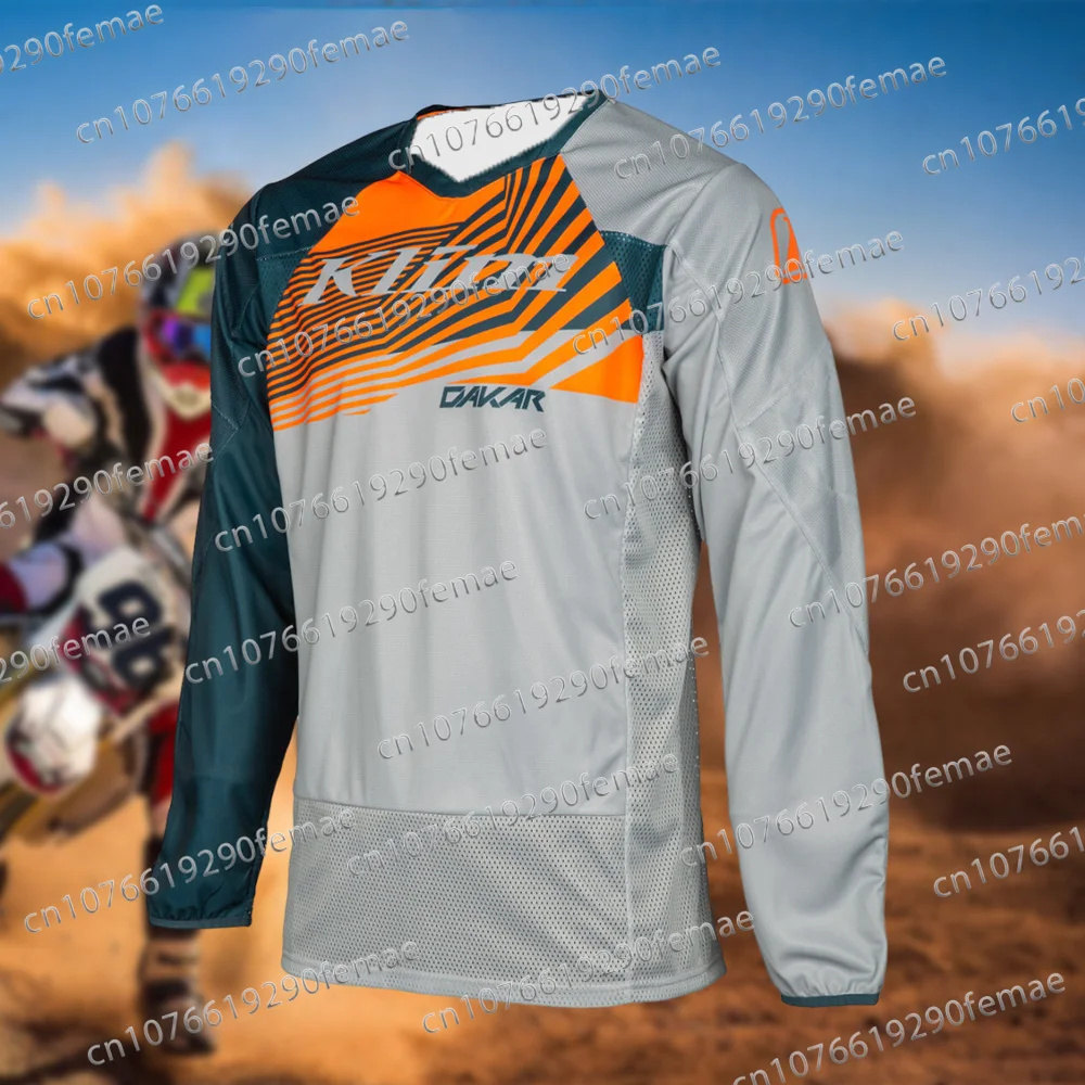 Classic Klim Dakar Off road Motorcycle Racing Speed Drop Rally Cycling Suit Daily Mountain Bike Sweating Comfortable Top