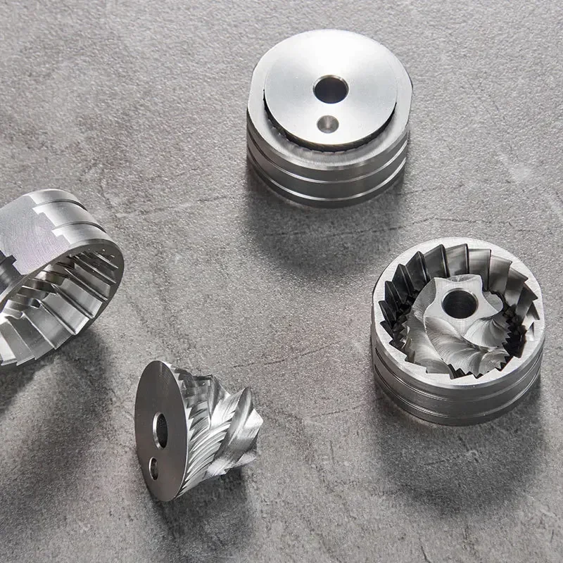 420 Stainless Steel 38mm 7core Burrs 6 Core Compatible with Timemore Chestnut C2 Slim Higher Efficiency