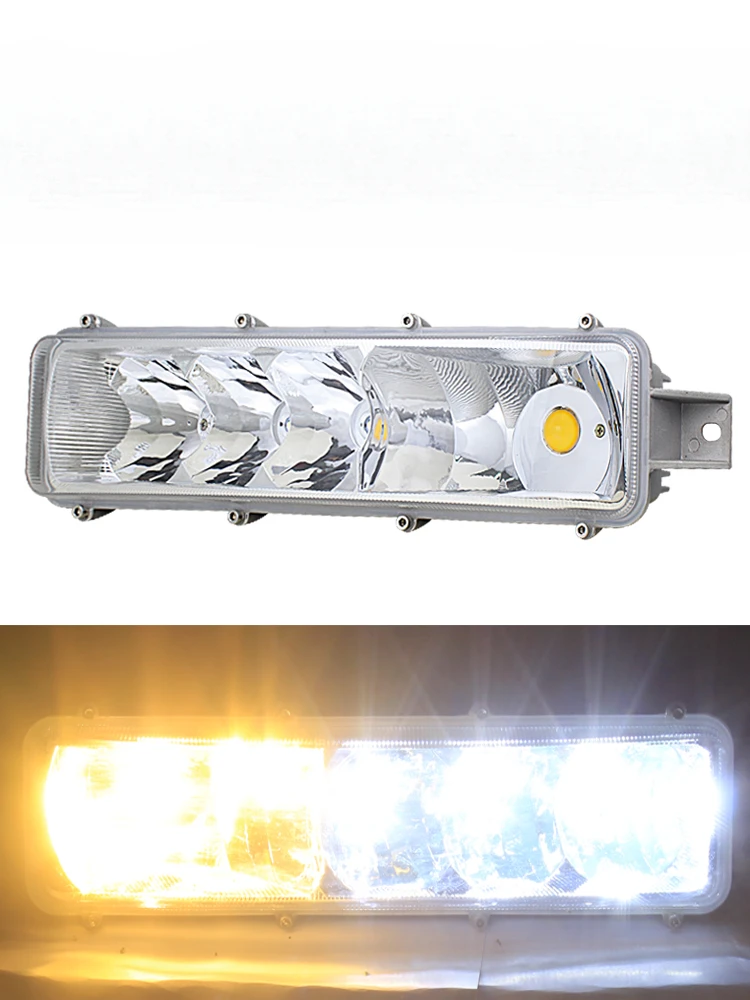 Suitable for Jiefang j6p j6M j6L modified LED front fog lamp assembly super bright small j6 anti fog lamp large bulb