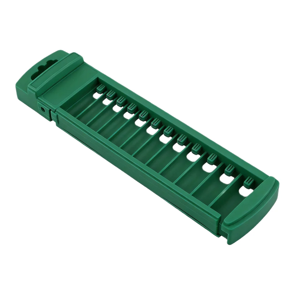 For General Maintenance Plastic Socket Holder ABS Plastic Socket Storage Workshop Organizer Streamlined Toolkit