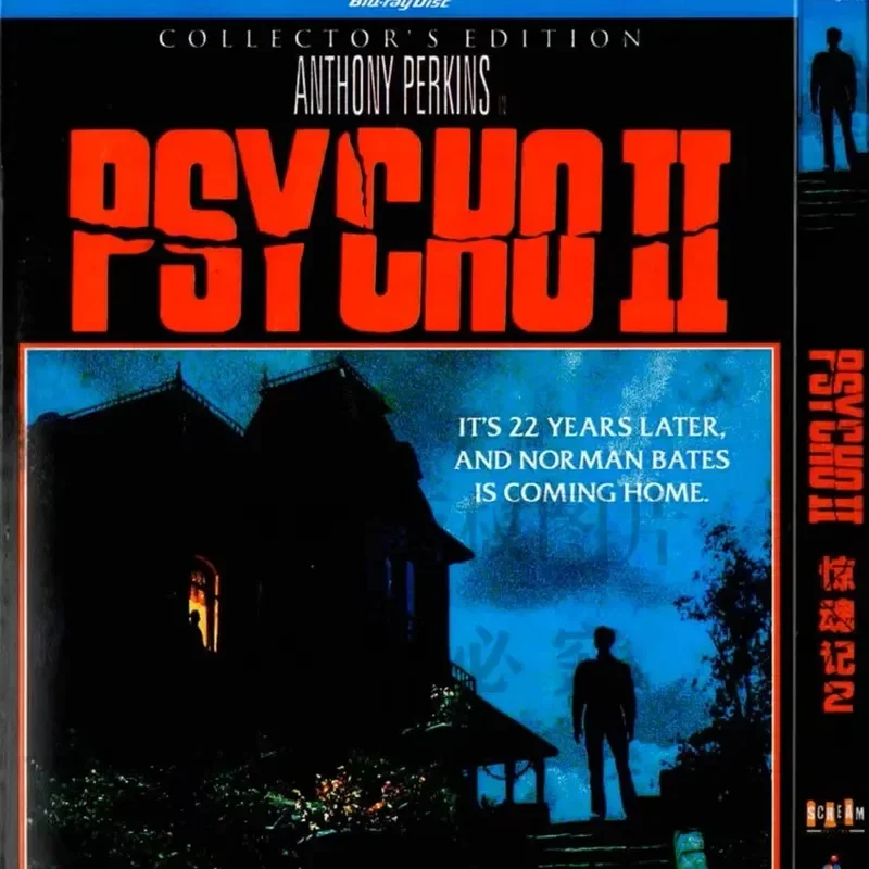 Psycho 1-4 American Suspense Thriller Horror Movie Blu-ray High Definition 4 Disc Set