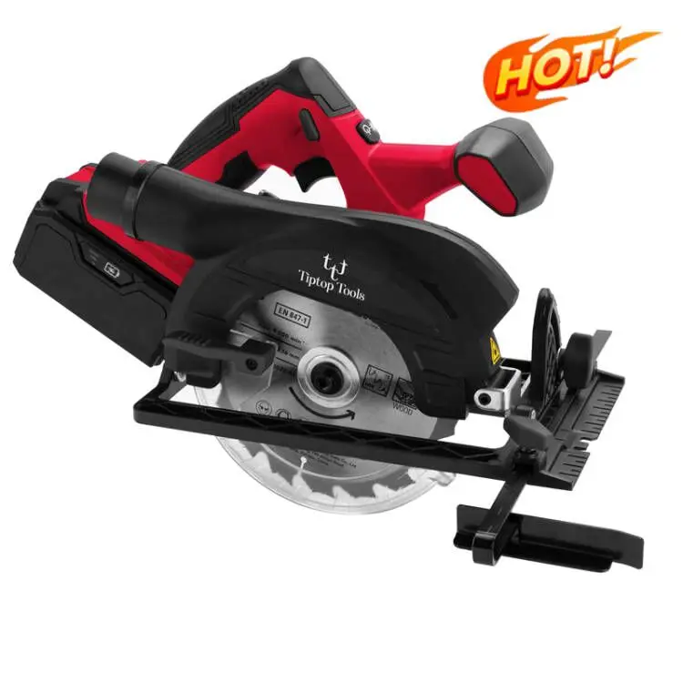 Lithium Battery Power Tool 165mm Portable Cordless Electric Circular Saw Wholesale Cheap Price 18v 20v Null Wood  3kg 50/60hz