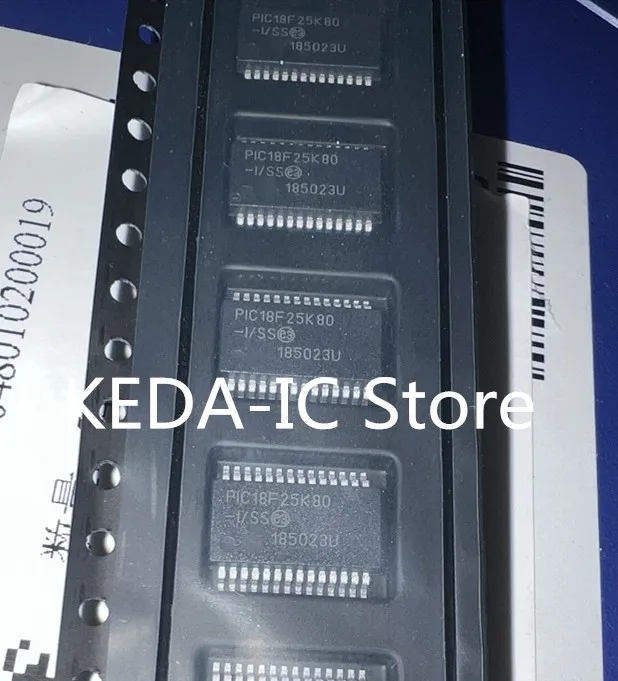 

1-100 шт./лот PIC18F25K80-I/SS PIC18F25K80 SSOP28 Новый оригинал
