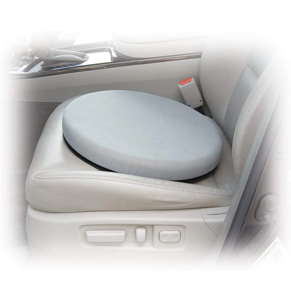 Anti-slip car seat cushion Soft solid swivel cushion relieves back pressure Comfort experience protects waist