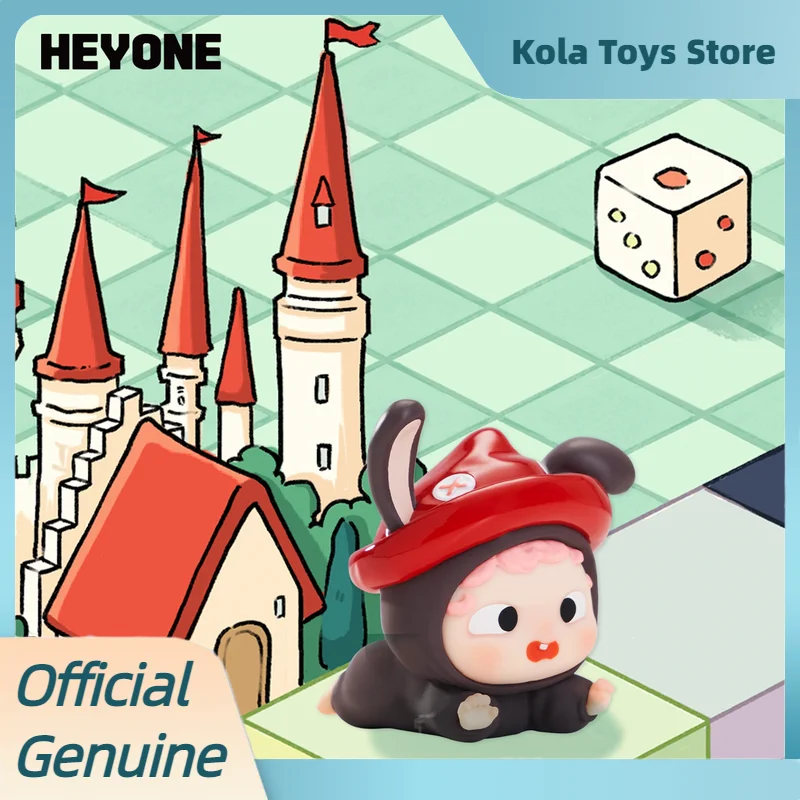 جديد Heyone Mini Lost Time Town Series صندوق أعمى صغير يتدفقون الشكل جمع زخرفة نموذج اللعب صندوق غامض لطيف الشكل هدية