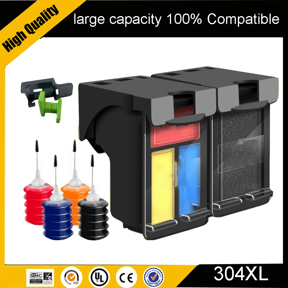 304xl Ink Cartridge Compatible for hp 304 for HP envy 5030 5020 5032 3720 3730 5010 deskjet 2620 2630 2632 3720 3730 3752 3758