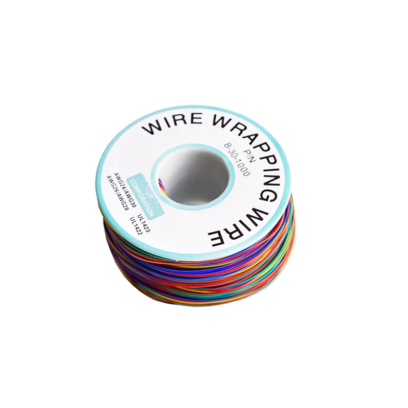 Color Circuit Board Flying Wire Single Core Tinned Copper Wire Eight Color OK Wire Jumper Eight Color Electronic Wire