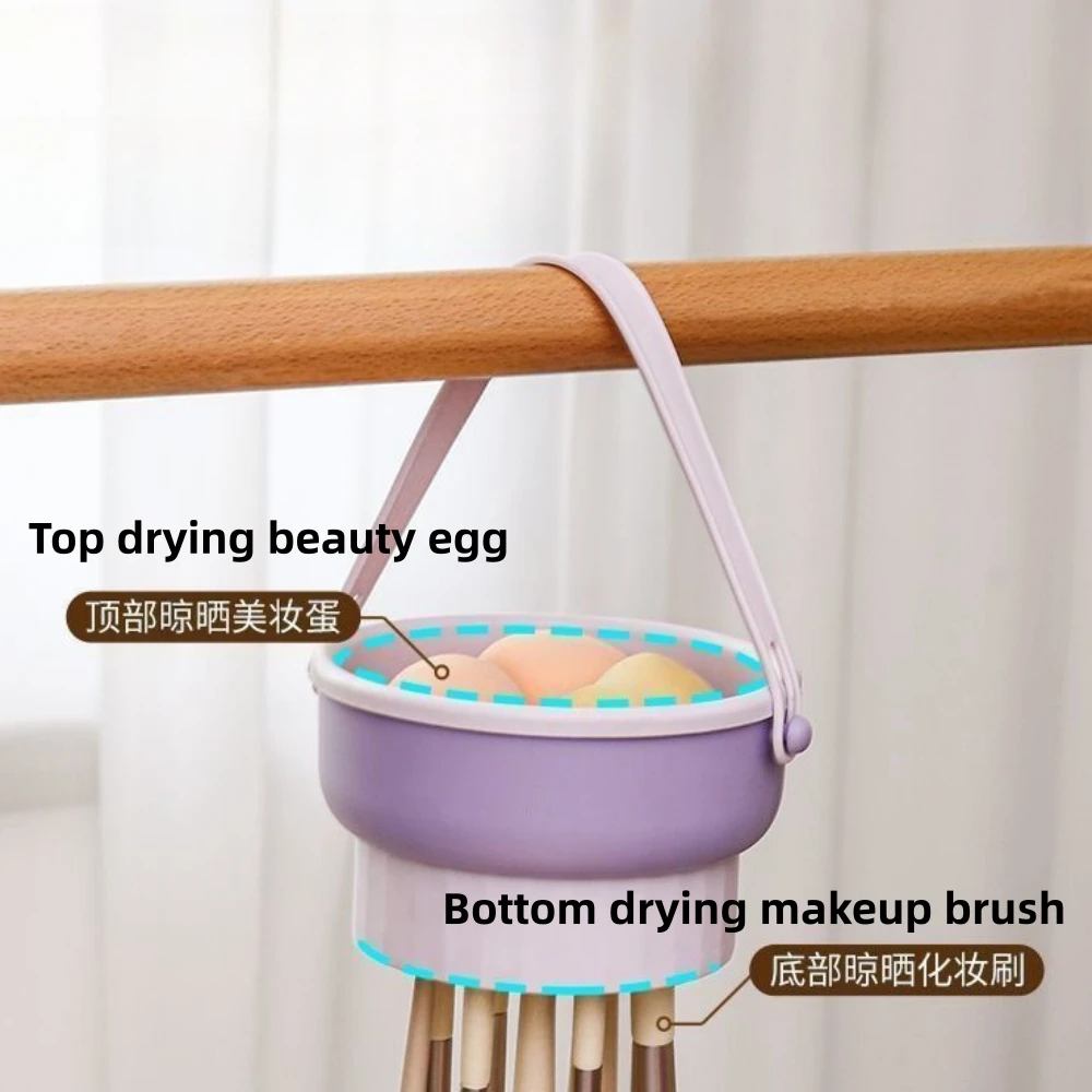 Makeup Brush Folding Cleaning Bowl Cosmetic Powder Puff Beauty Egg Eyeshadow Brush Scrubber Women Makeup Cleaner Drying Tools