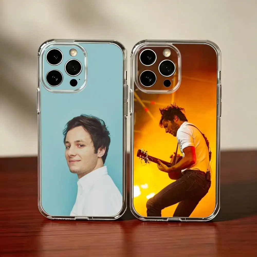 Funda de Teléfono Transparente de Silicona Suave Vianney Dumbo-O Singer para iPhone 17 16 15 14 13 12 11 Mini Pro Max Plus