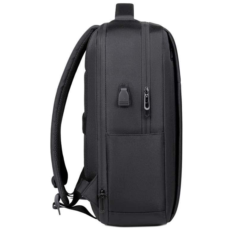 Men Travel Backpack Expandable Oxford Cloth Big Capacity USB Charge Business Male School Packs Computer Waterproof  Handbag