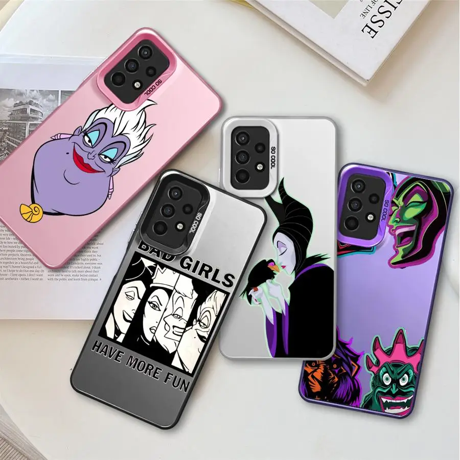 Queen Art Disney Case for Samsung Galaxy A33 A54 A12 A52 A15 A55 A14 A53 A13 A32 A22 A23 A34 A25 A24 A42 A21s Cover