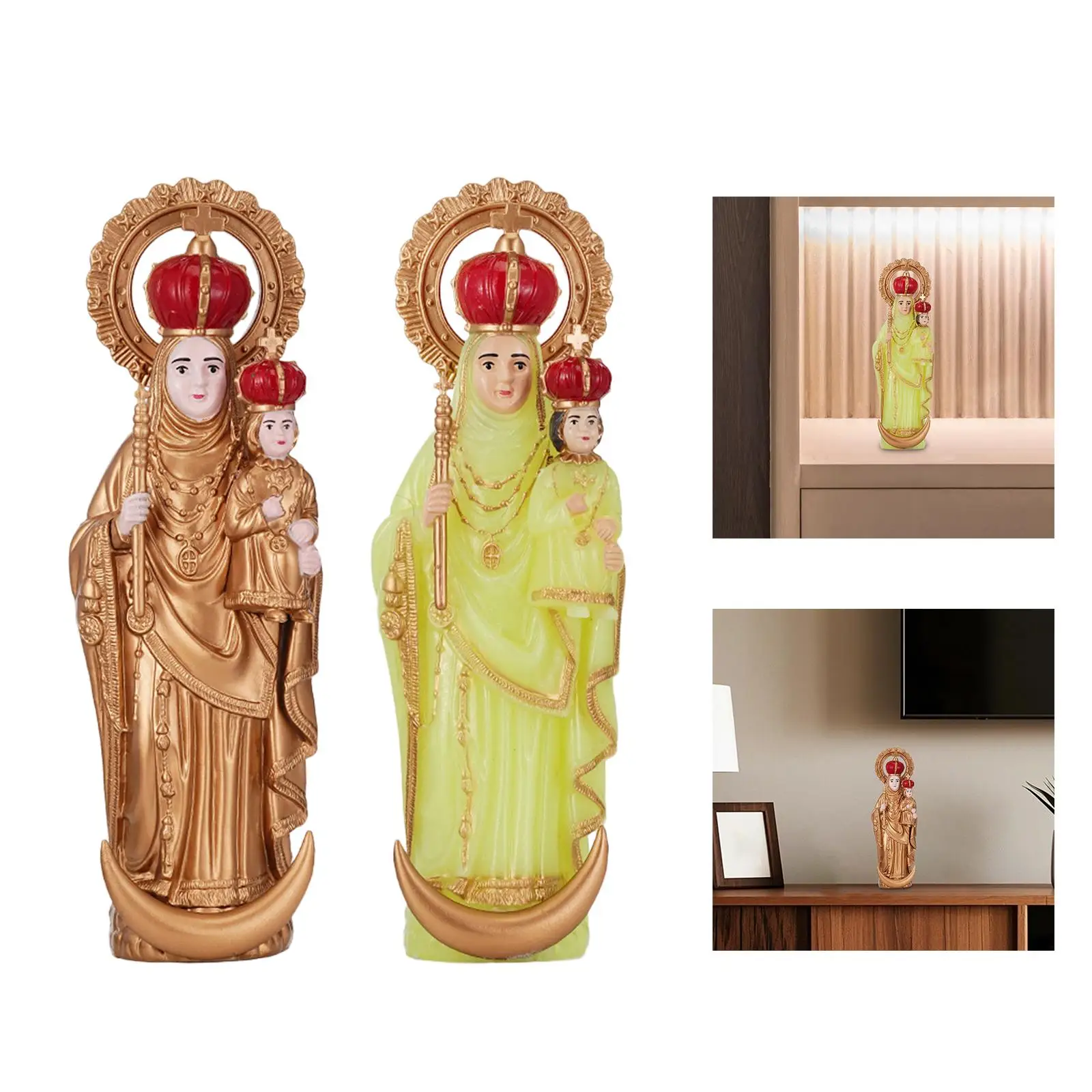 

Western Character Figurine Holy Figurine Decorative Room Decoration Decorative Statue Ornament for Bedside, Mantelpiece